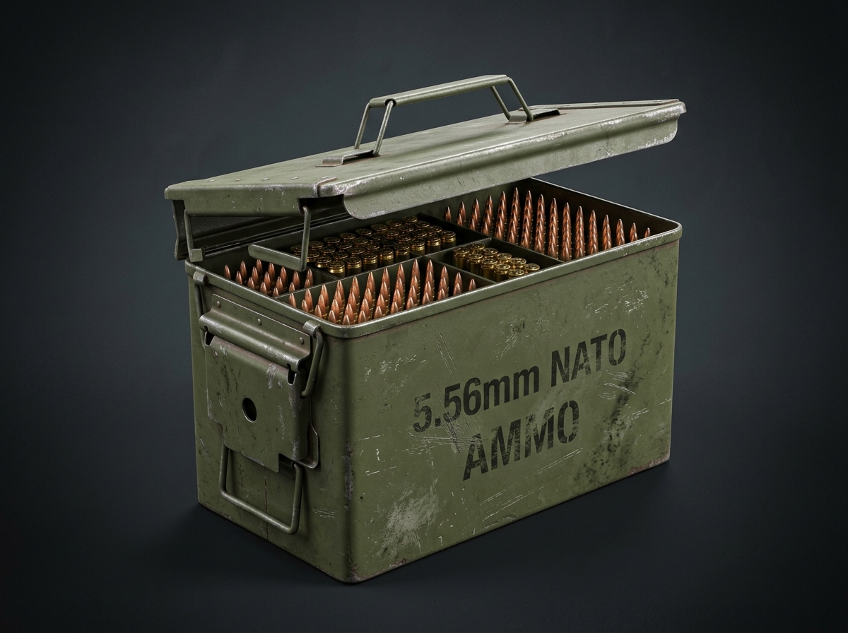 Underground AP Armor-Piercing 5.56 NATO Ammo Crate