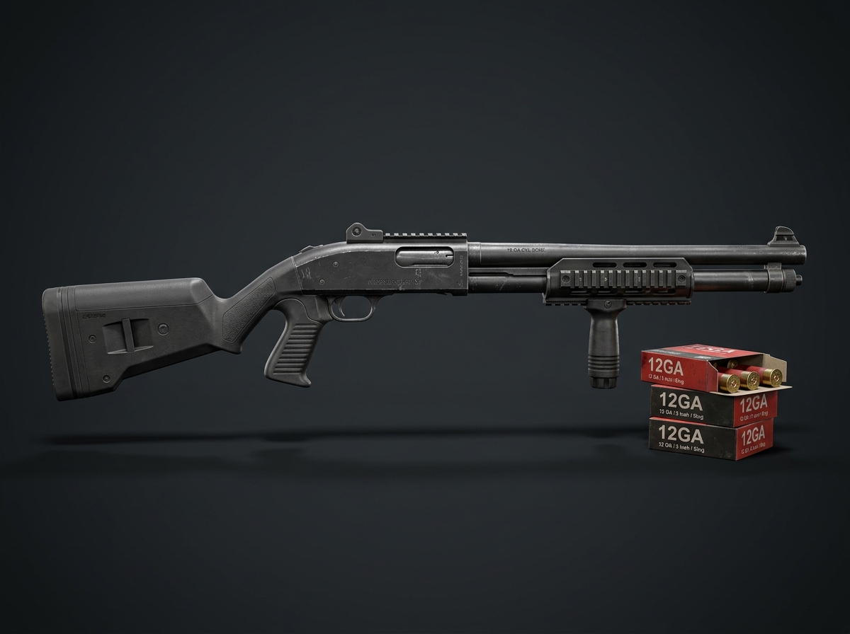 Tactical Breacher 12GA Shotgun & Slugs