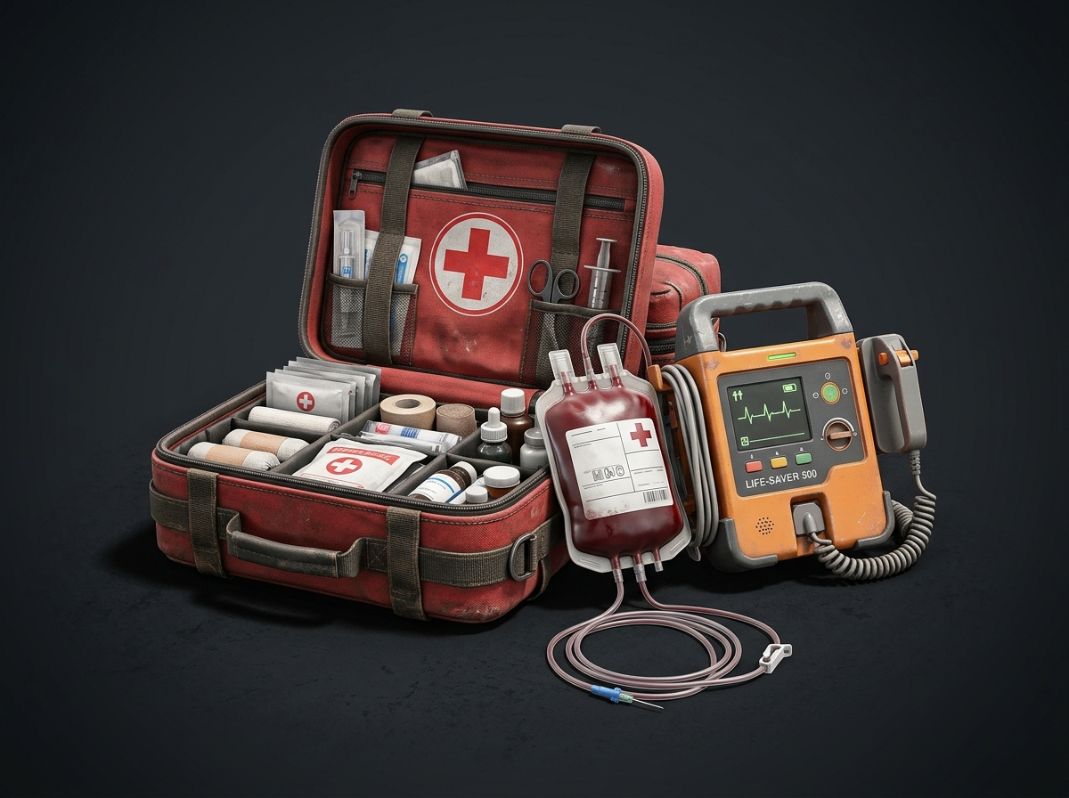 Paramedic Field Surgery & Antiseptic Kit