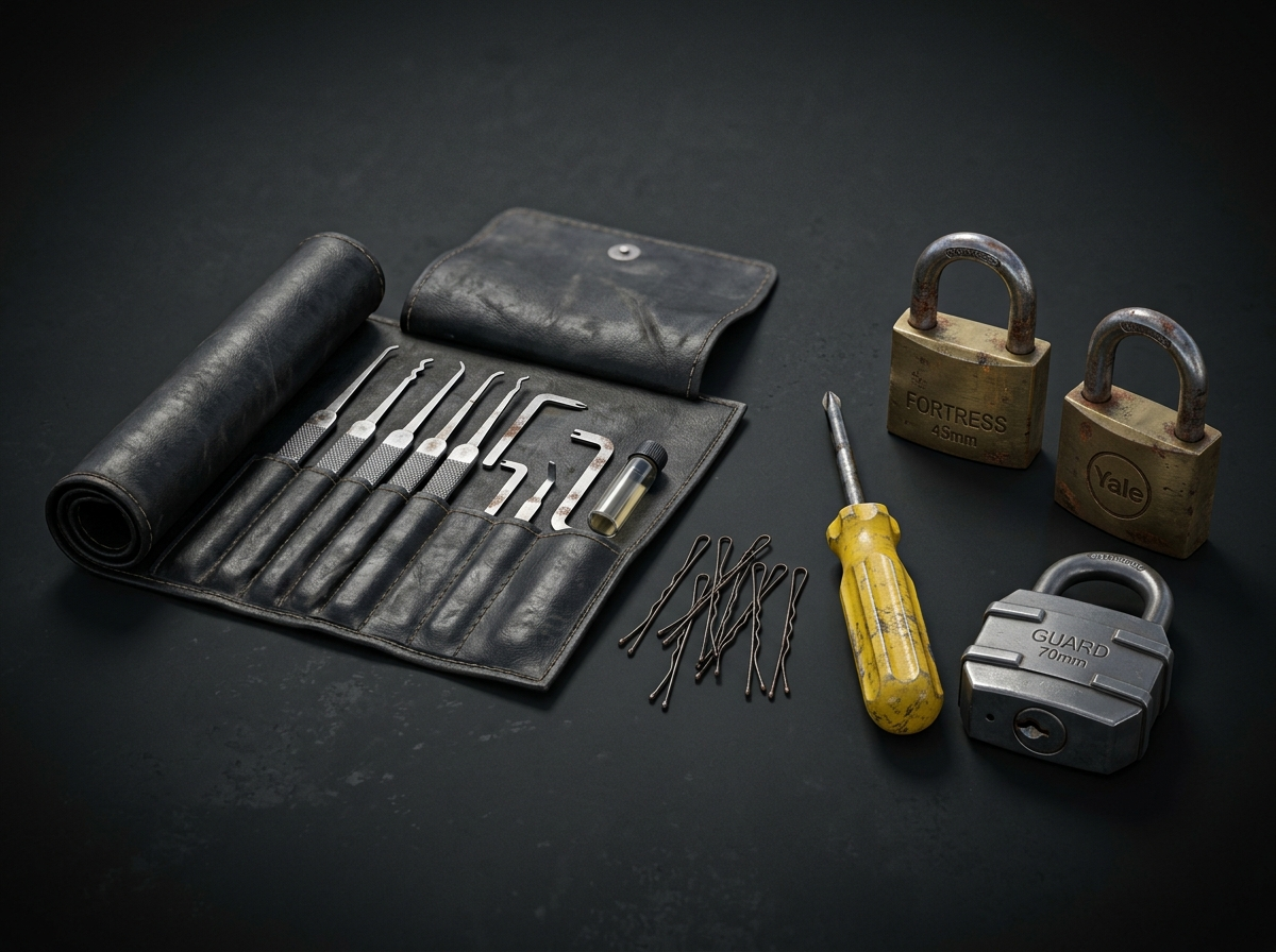 Master Locksmith Lockpicking Pouch