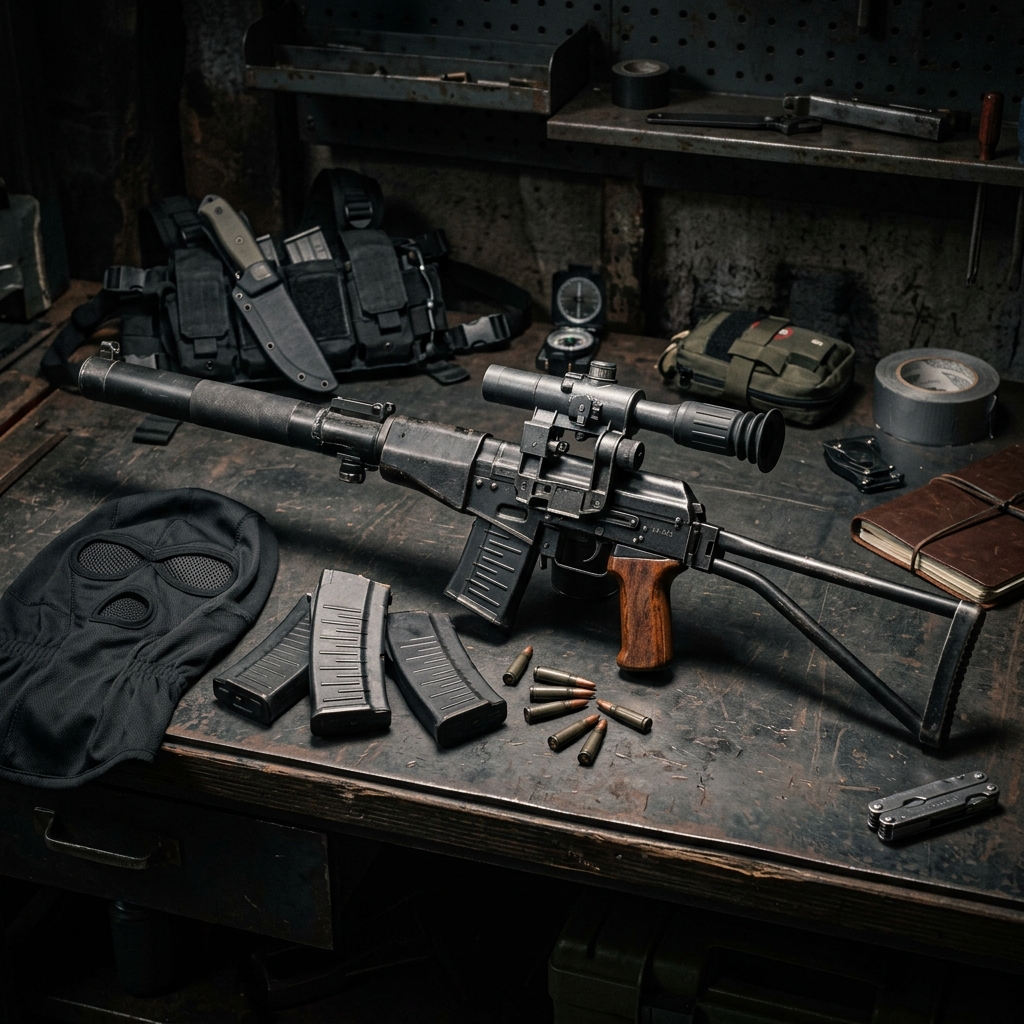 AS-Val Silent Ghost Assassin Pack