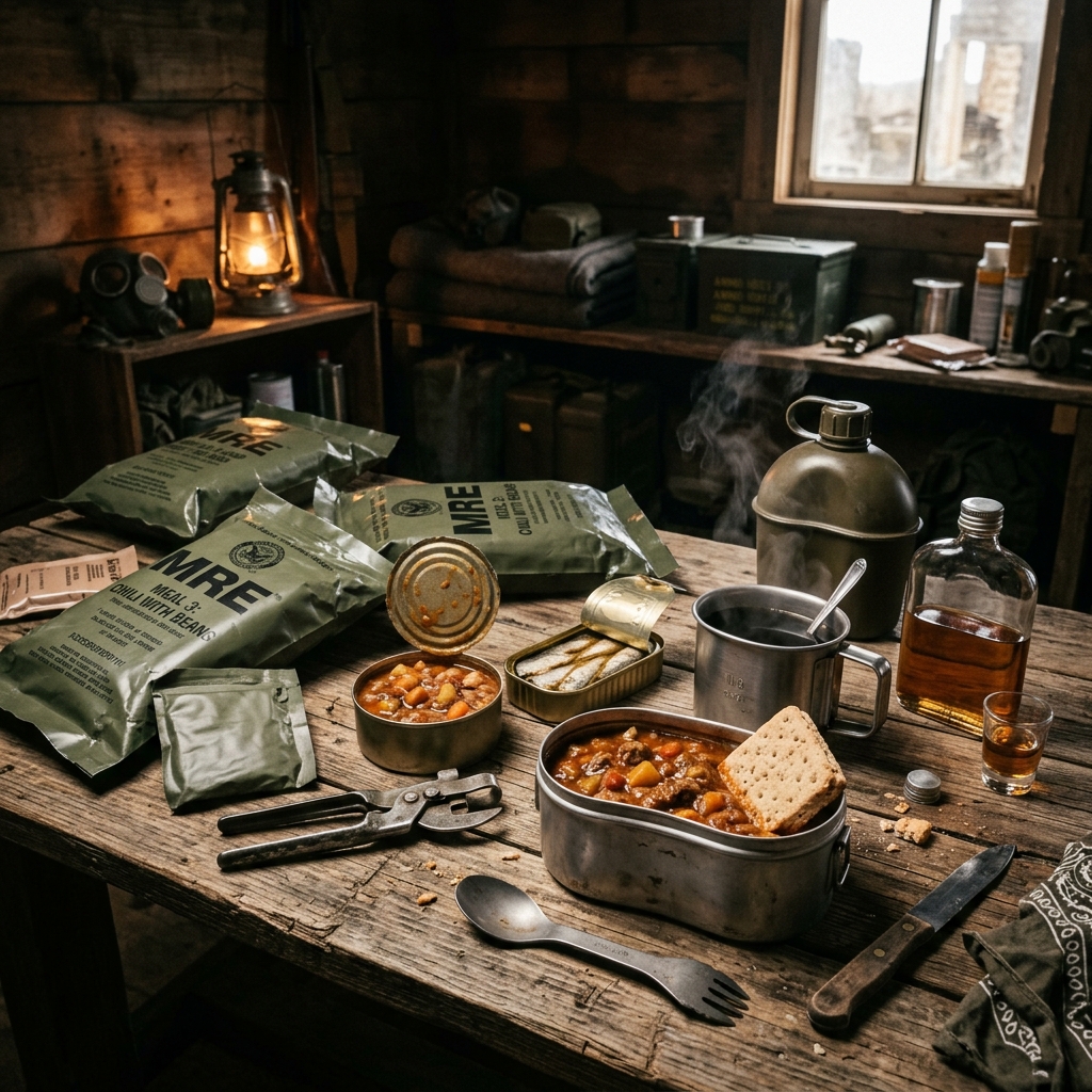Survivor Survival Feast & Ration Crate